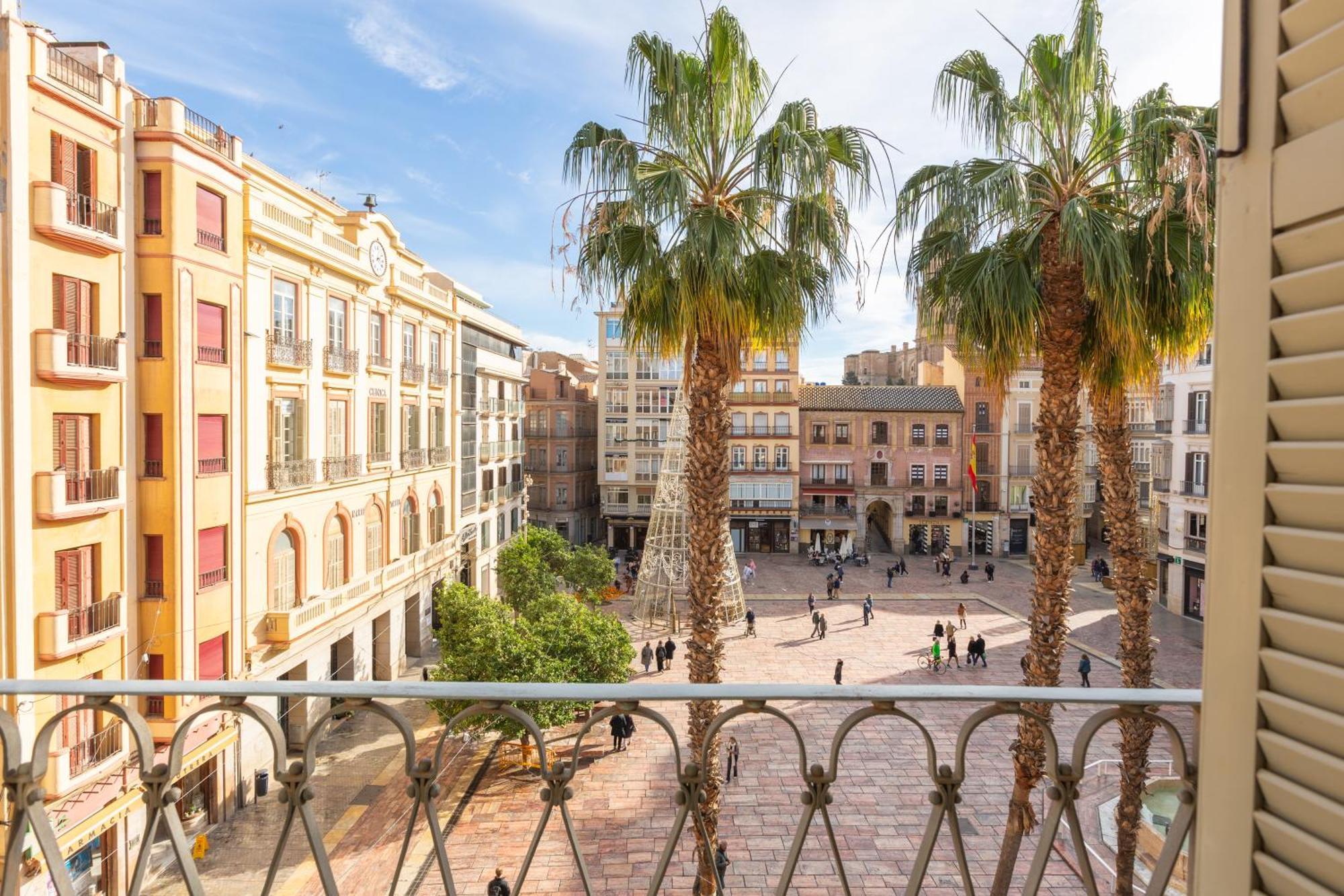 Appartamento Plaza De La Constitucion Málaga Esterno foto
