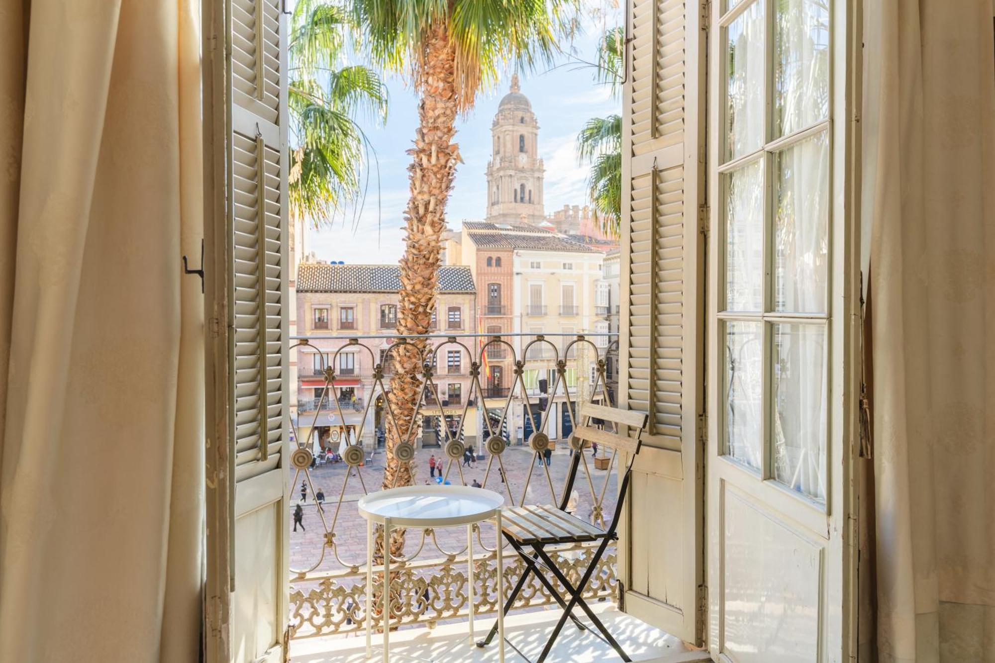 Appartamento Plaza De La Constitucion Málaga Esterno foto