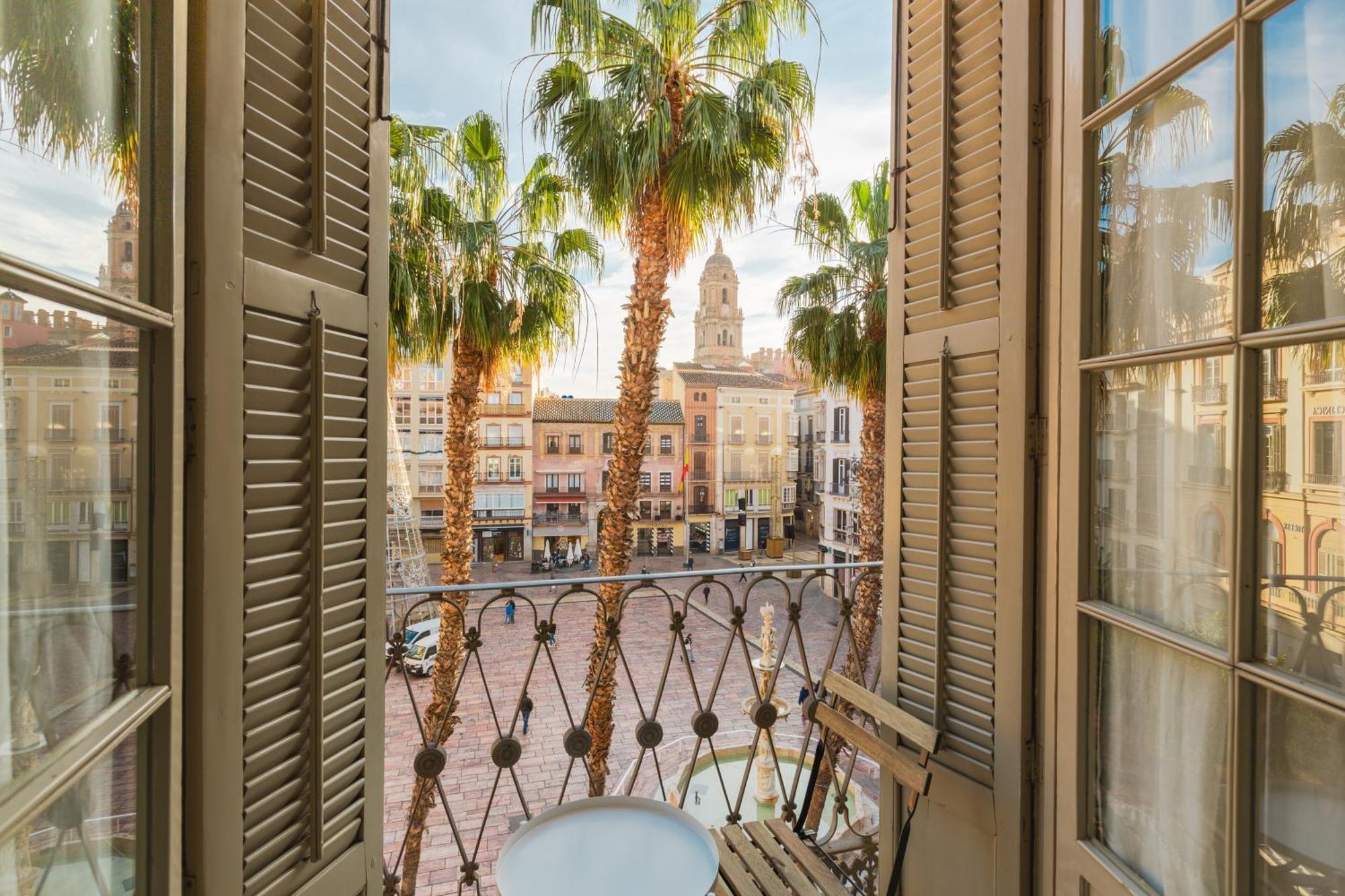 Appartamento Plaza De La Constitucion Málaga Esterno foto