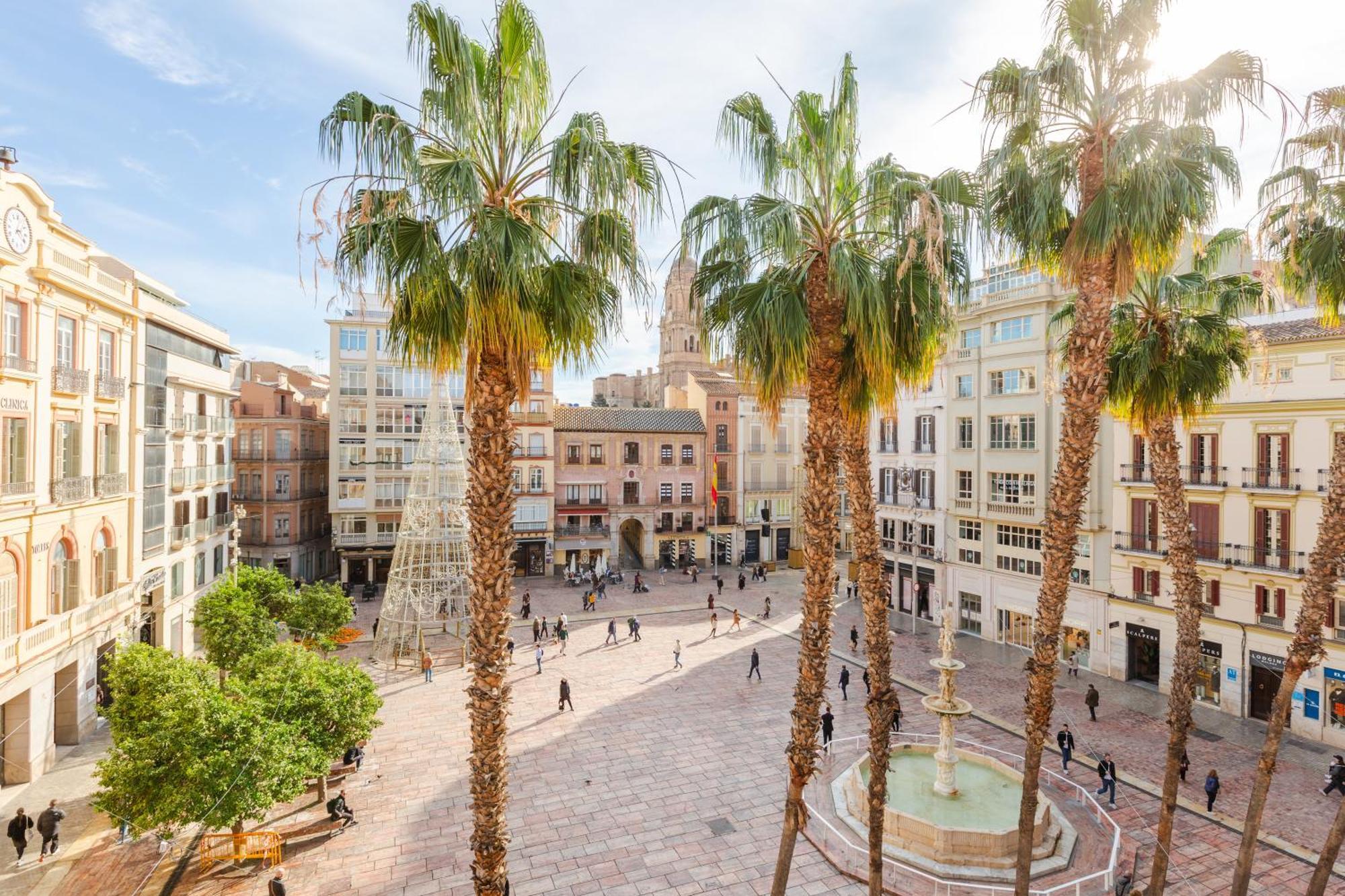 Appartamento Plaza De La Constitucion Málaga Esterno foto